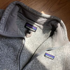 LIKE NEW Women’s Patagonia Grey 3 Quarter Zip
